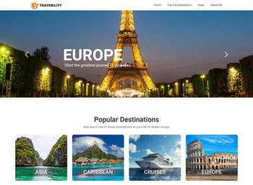 Travebility Web Design