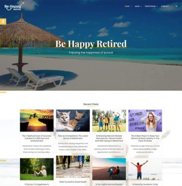 Be Happy Retired - Website