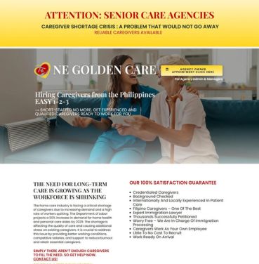 New Era Golden Care - Website