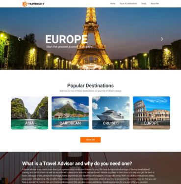 Travebility - Website